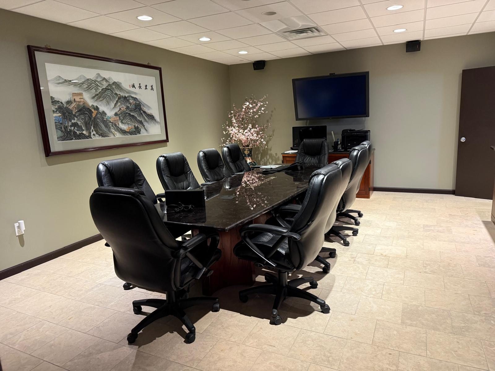 Tropical Stone conference room for project review