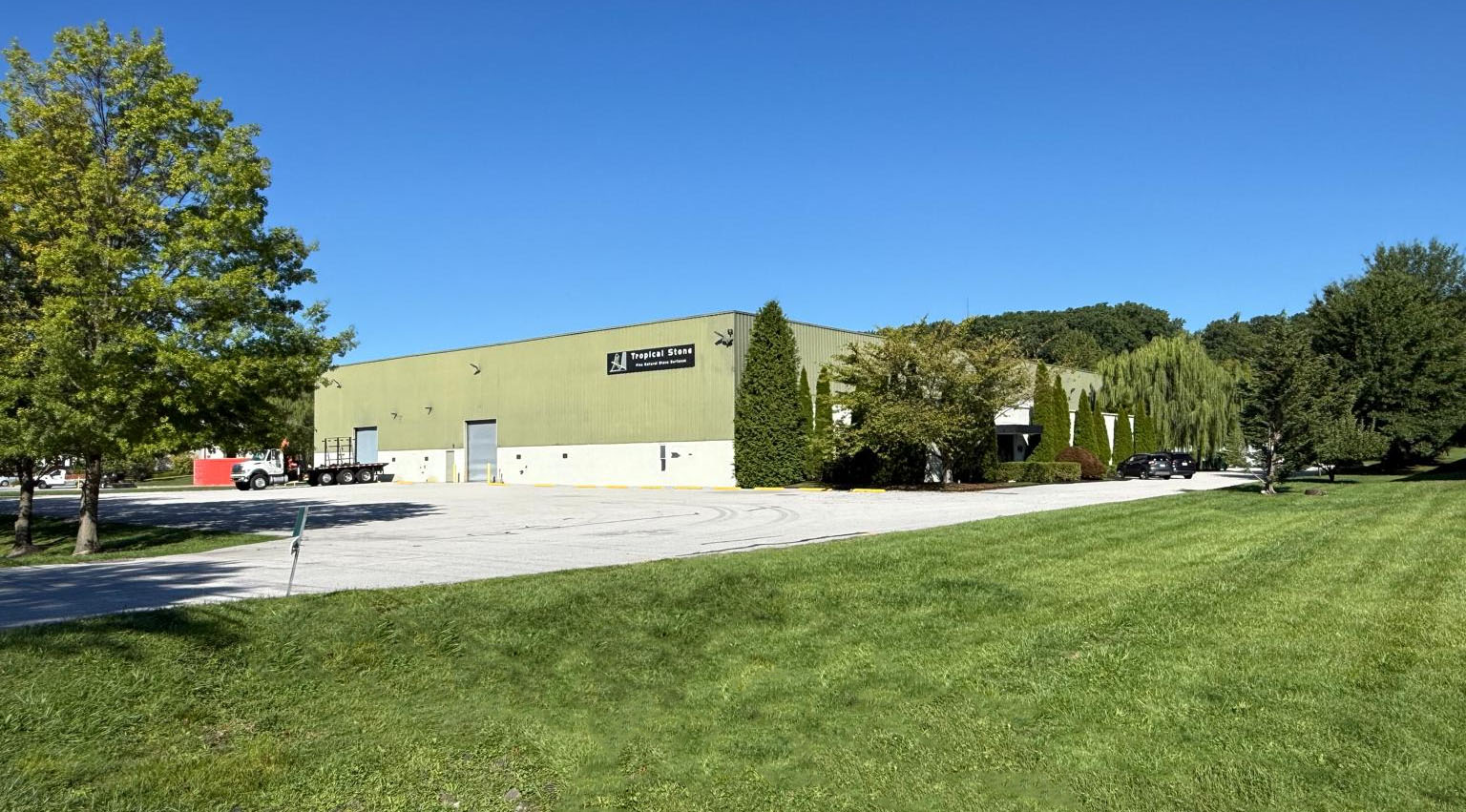 Tropical Stone showroom and warehouse in Malvern, Pennsylvania